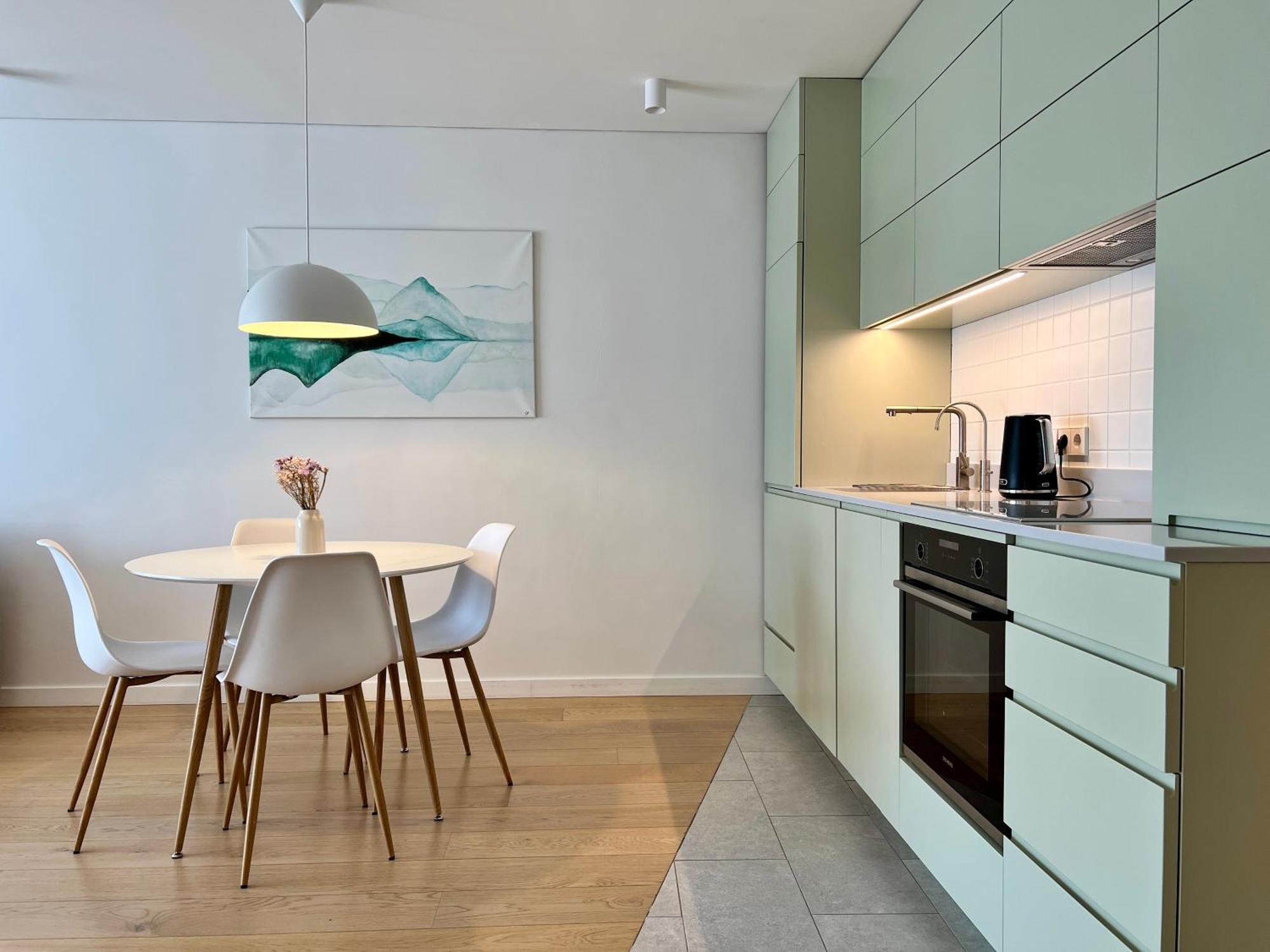 Modern To Relax And Work Butas Vilnius